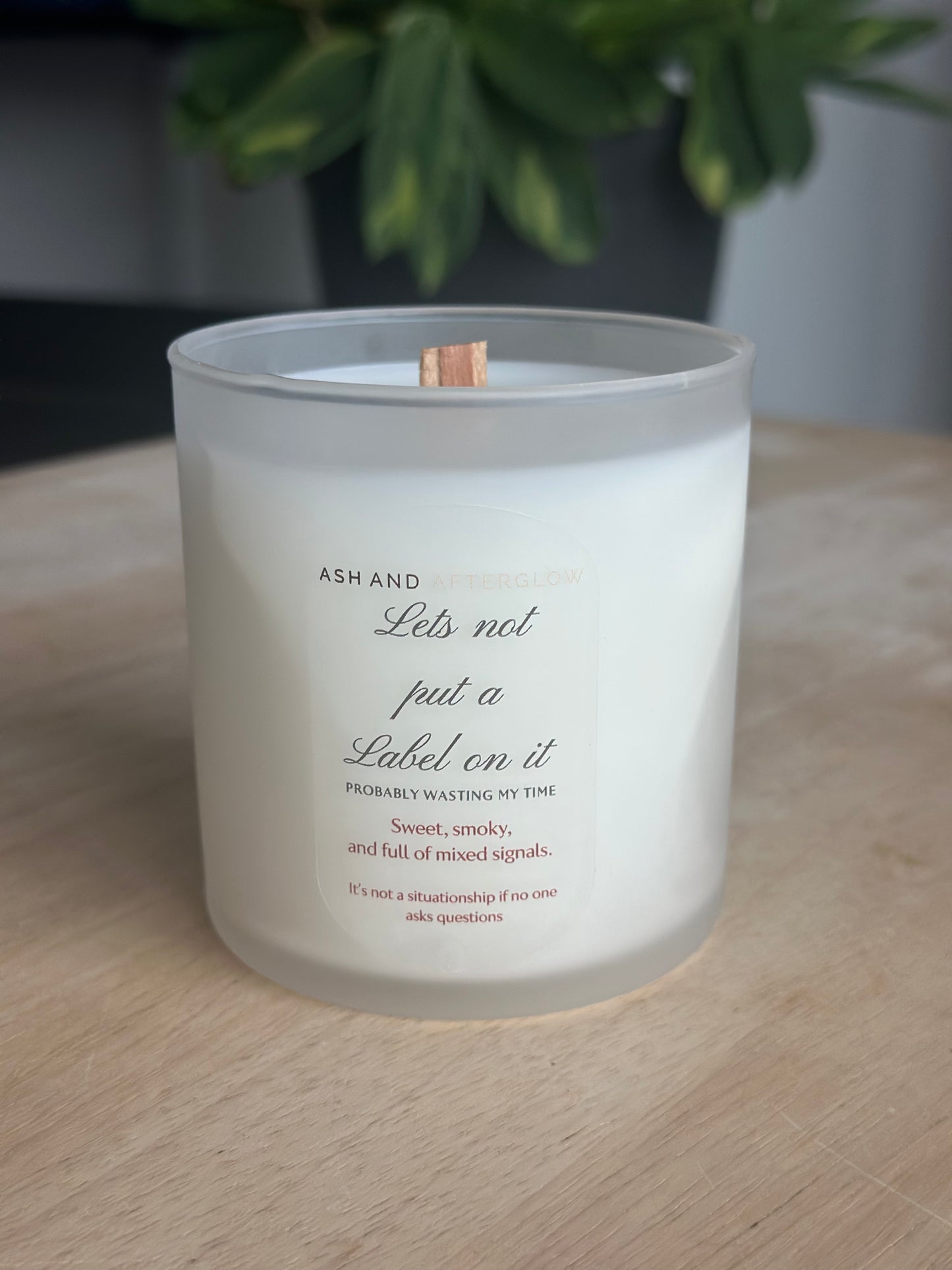 Let's Not Put a Label on It